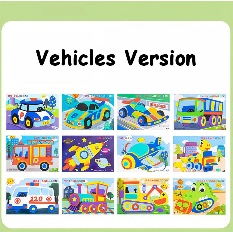 BowLift | Children's DIY 3D EVA Sticker Toys