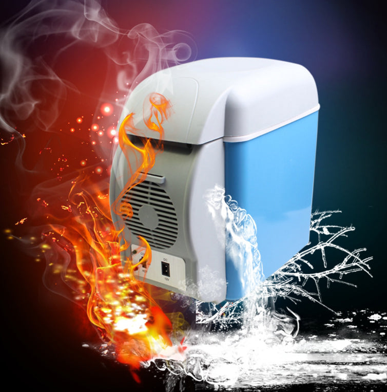 BowLift | 7.5 L Portable Electric Car Refrigerator With Hot Or cool Dual-use, For Home & Outdoors