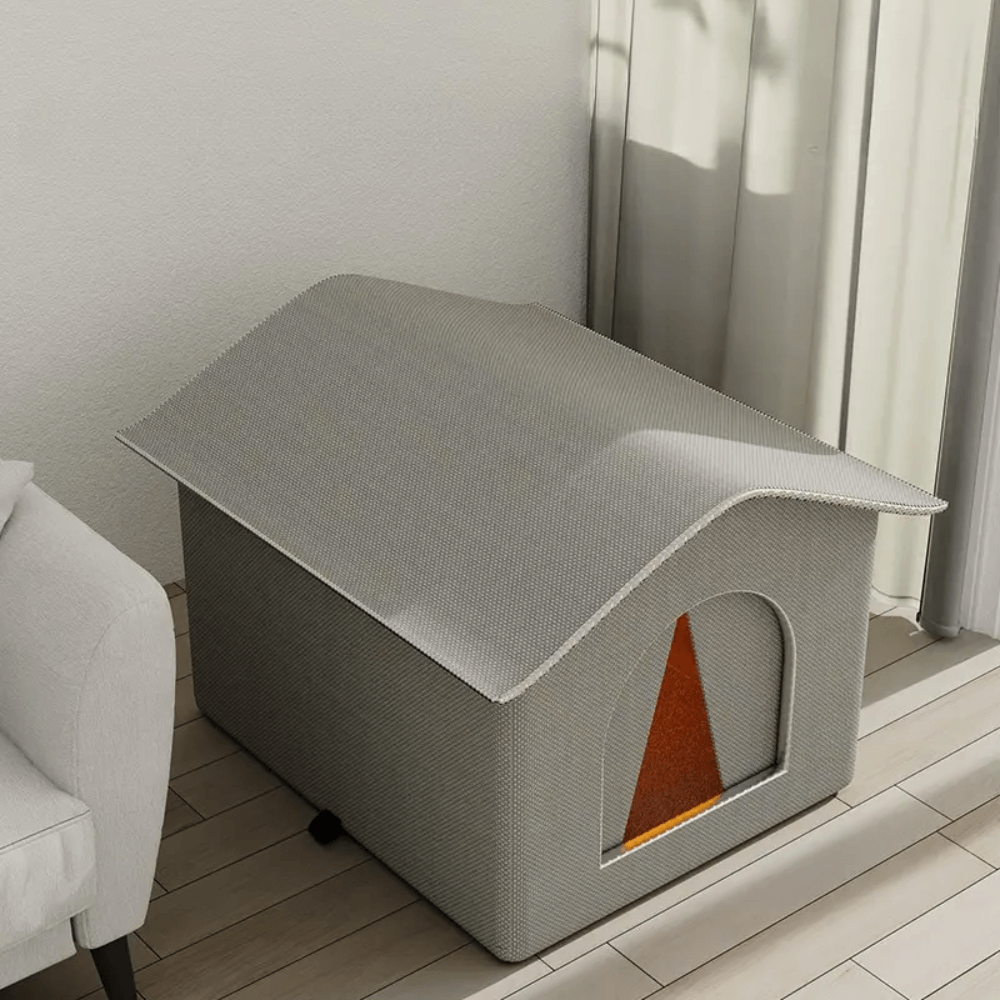 FrostGuard Outdoor Cat House for Winter