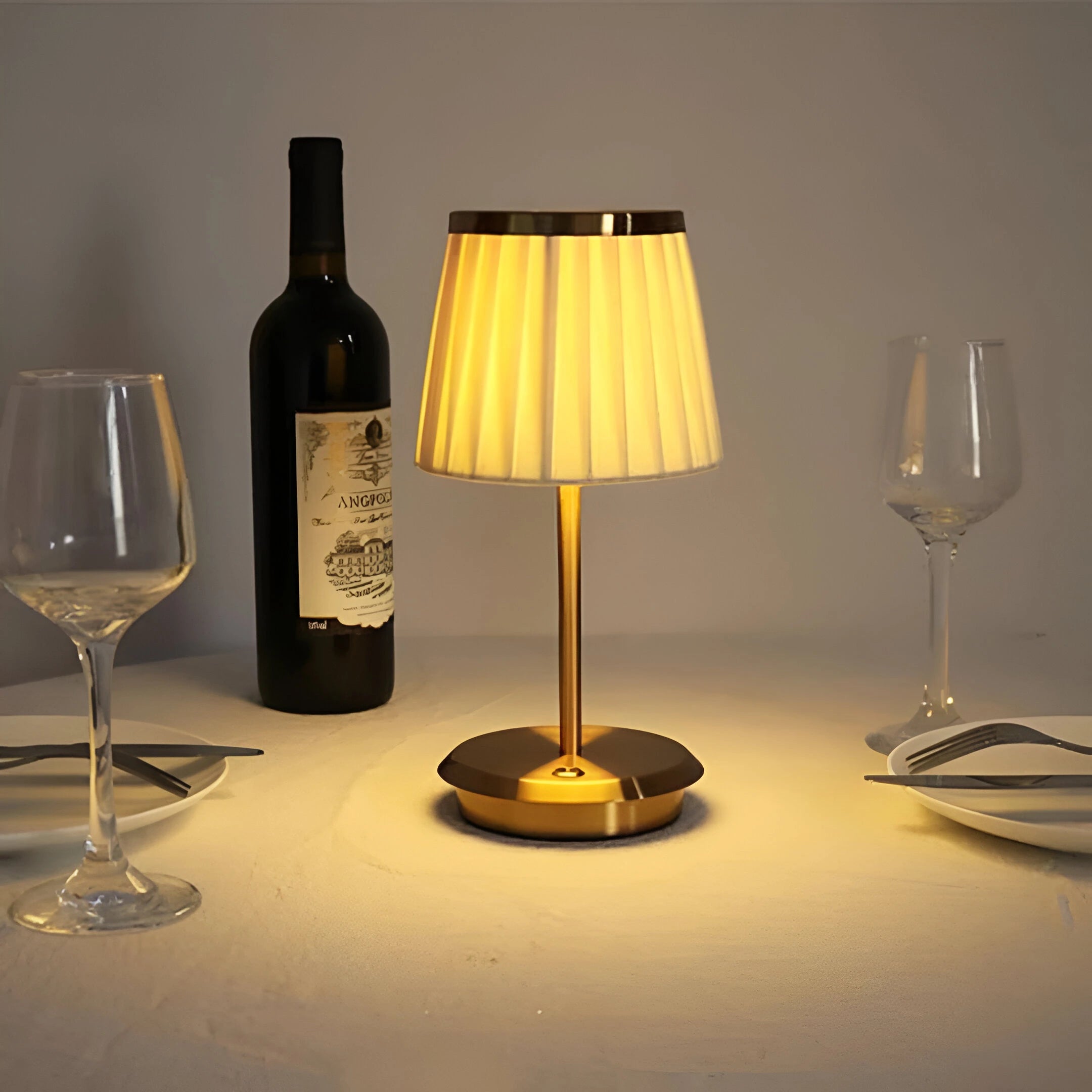 LunaGlow – Cordless Fabric Table Lamp