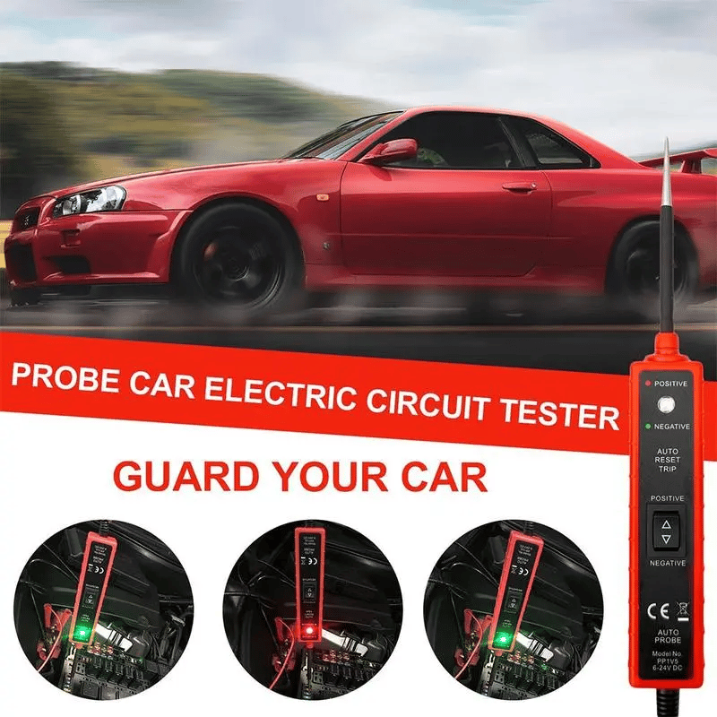 BowLift | Auto Circuit Tester – 6-24V Electric Diagnostic Tool