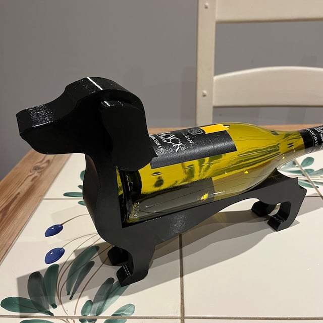 BowLift | Dachshund Wine Bottle Holder