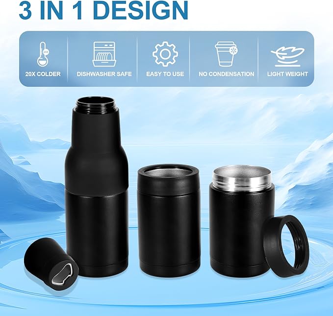 BowLift | Beer Bottle and Can Cooler with Beer Opener