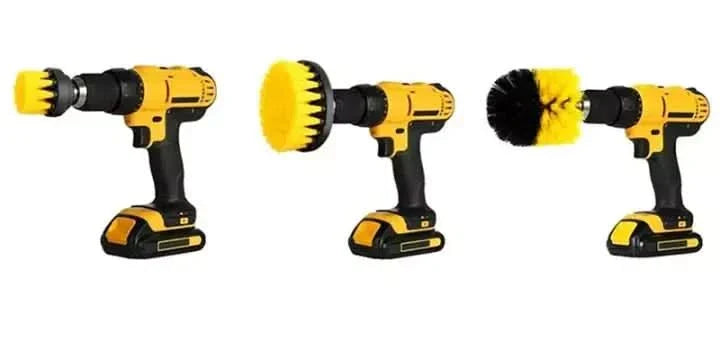 BowLift | 3-Piece Drill Brush Cleaning Attachment Set