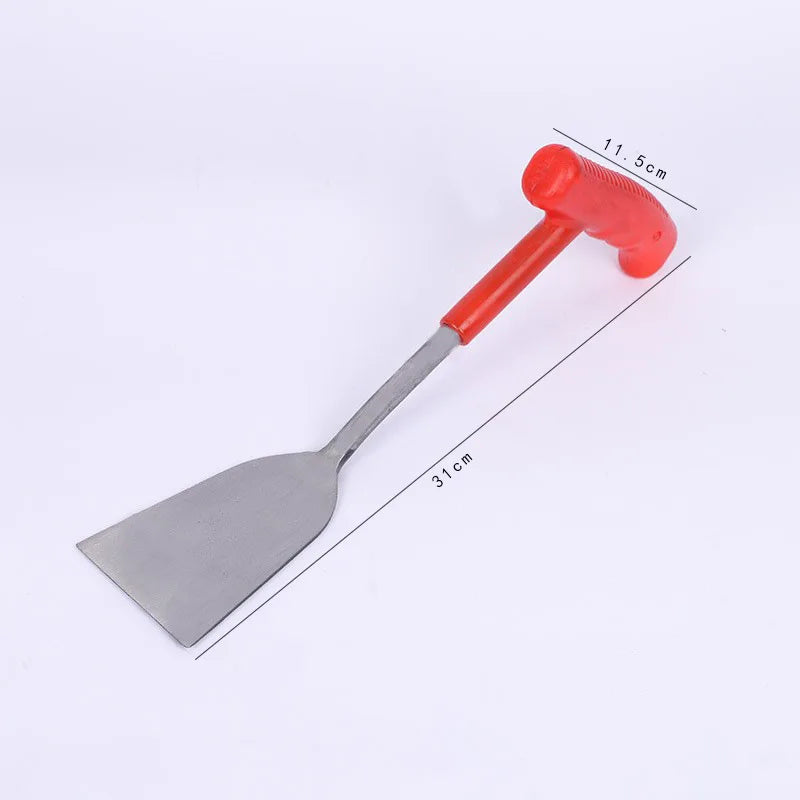 BowLift | HerbMaster Garden Spade | 3-Tine Stainless Steel | For Weeding & Garlic Harvest