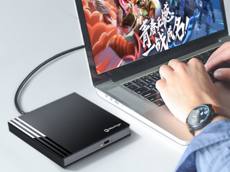 BowLift | External USB DVD Burner With External CD Drive