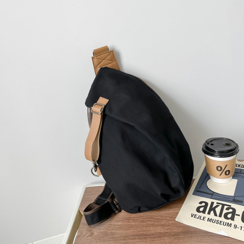 BowLift | Canvas Casual Minimalist Large Capacity Single Shoulder Sling Bag