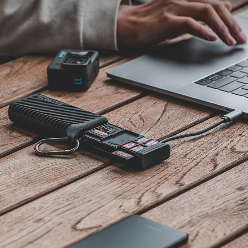 BowLift | High-Speed SD/TF Memory Card Storage And Reader Box