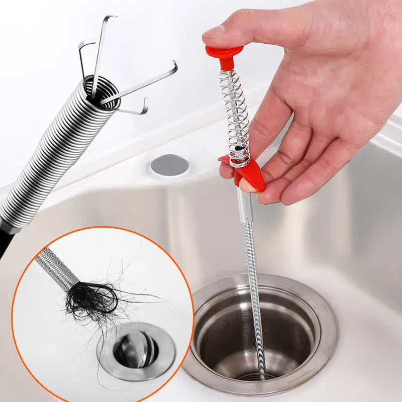 BowLift | Drain cleaning tool with effortless four-claw design