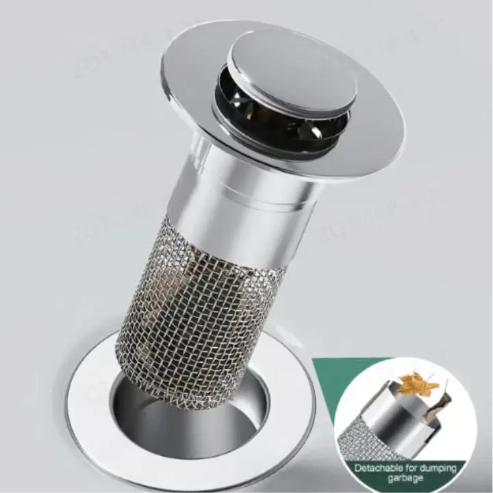 BowLift | Drain strainer against clogging with pop-up function