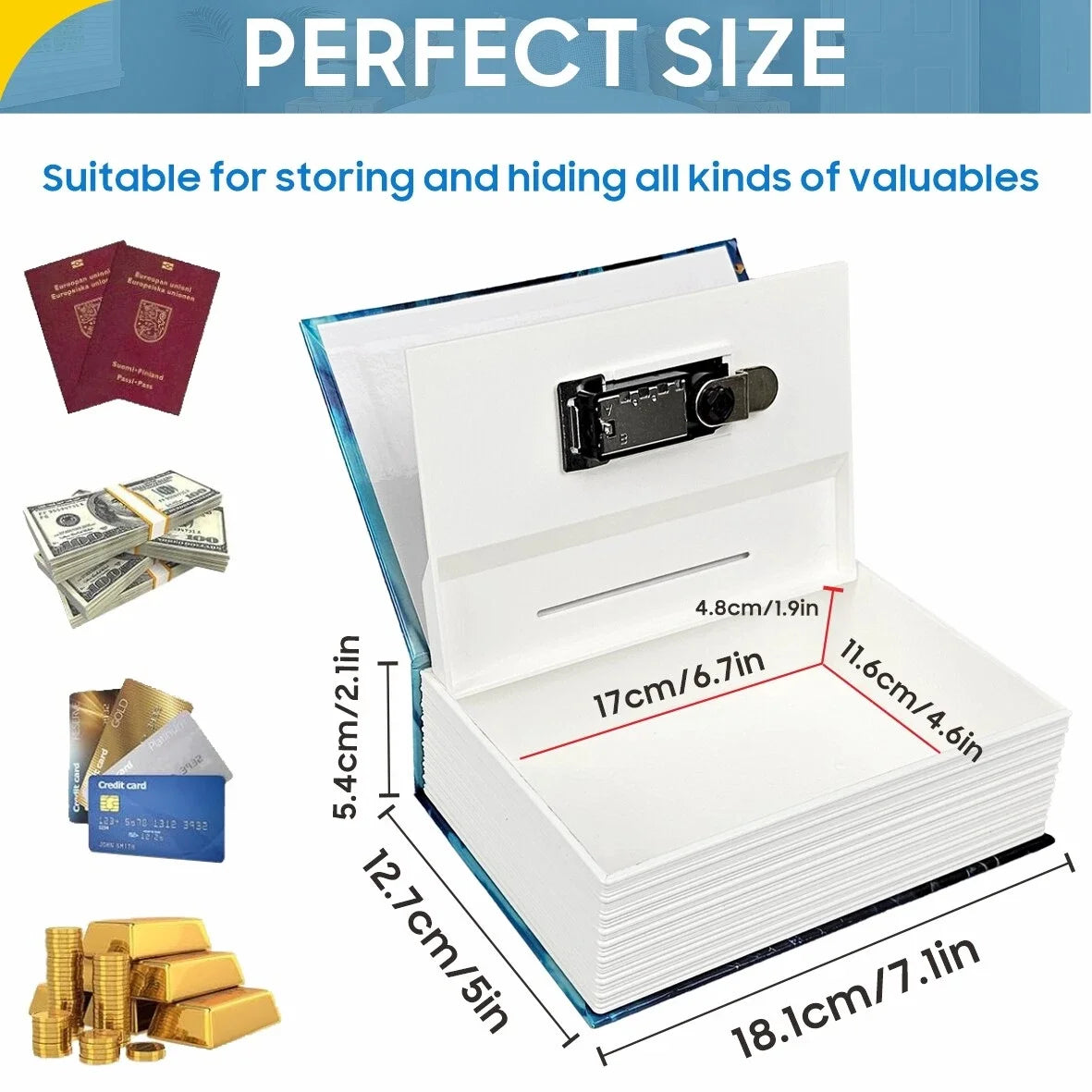 BowLift | Hidden Book Vault Safe Box