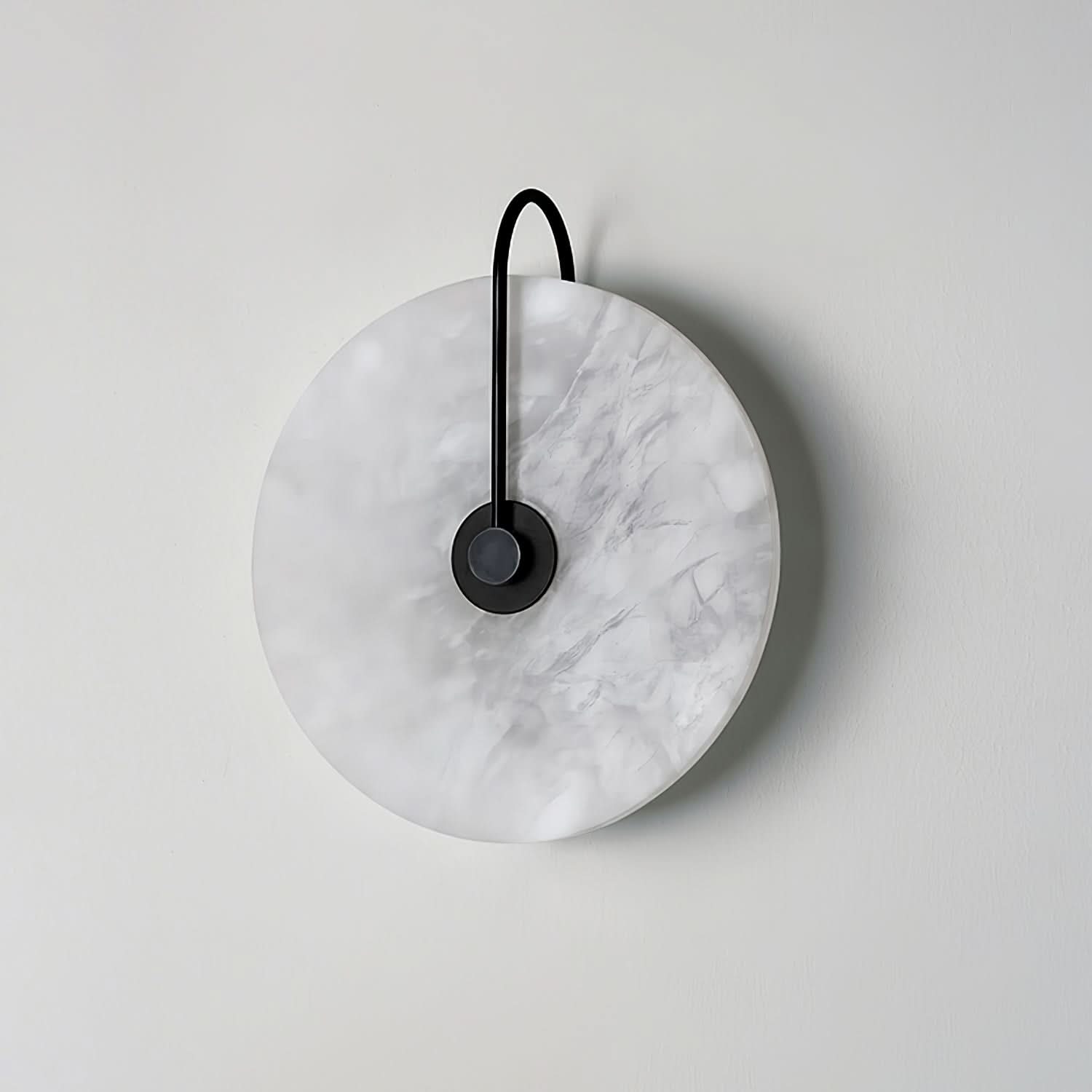 BowLift | Alabaster LED Wall Lamp – Modern Ambient Lighting