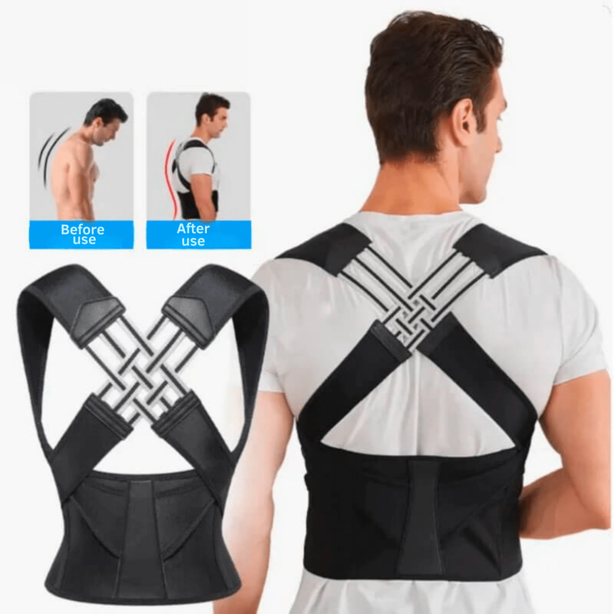 BowLift | Ergonomic Posture Corrector for Back & Shoulders