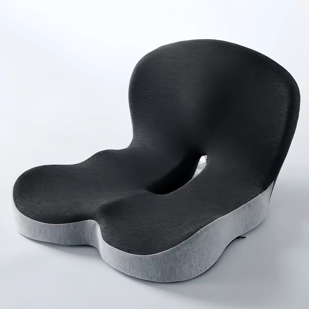 BowLift | All-in-One Orthopedic Memory Foam Seat - Cushion Seat and Back Cushion for Pain Relief and Comfort