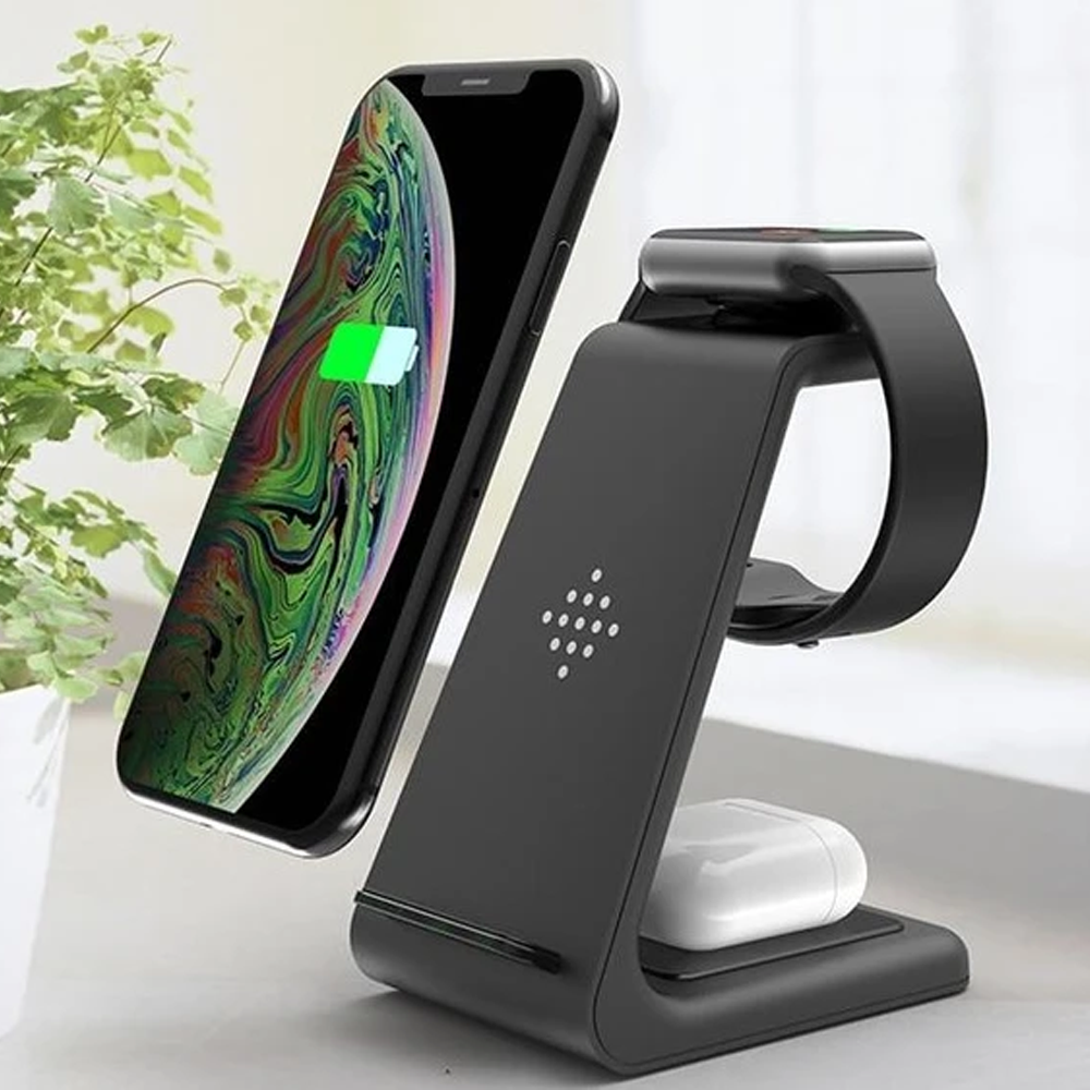BowLift | Allescharger 3-in-1 Wireless Charger – Apple & Samsung Devices