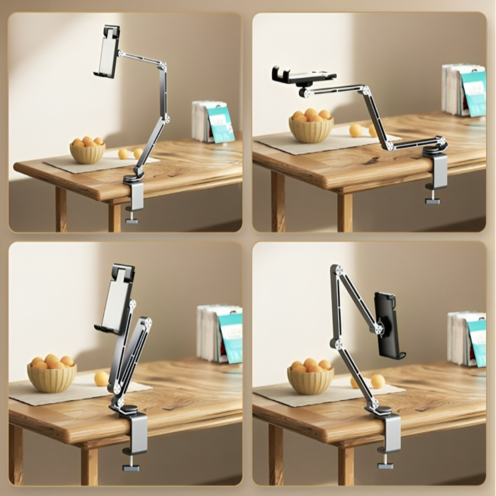 BowLift | Altivo – 360° Adjustable Aluminium Stand for Tablets & Smartphones