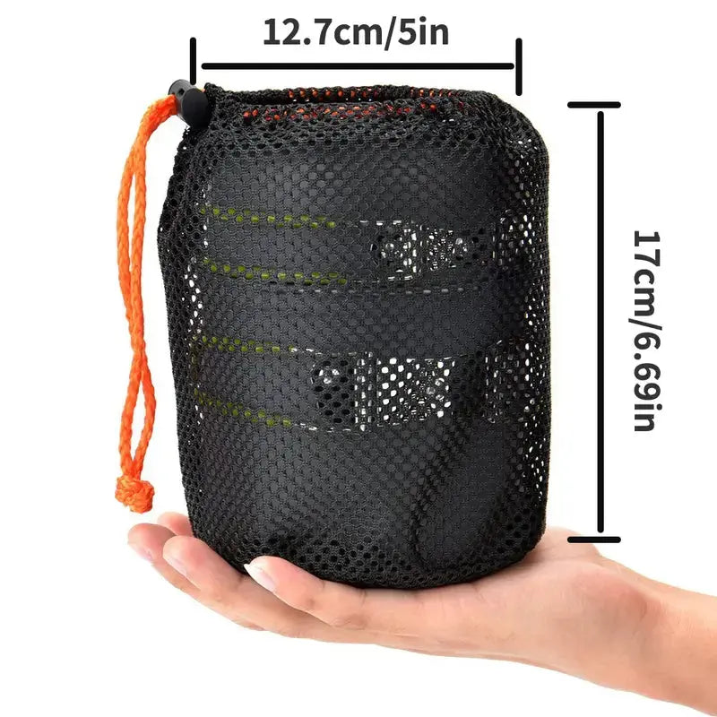 BowLift | Camping Cookware Set with Stainless Steel Cutlery and Carry Bag