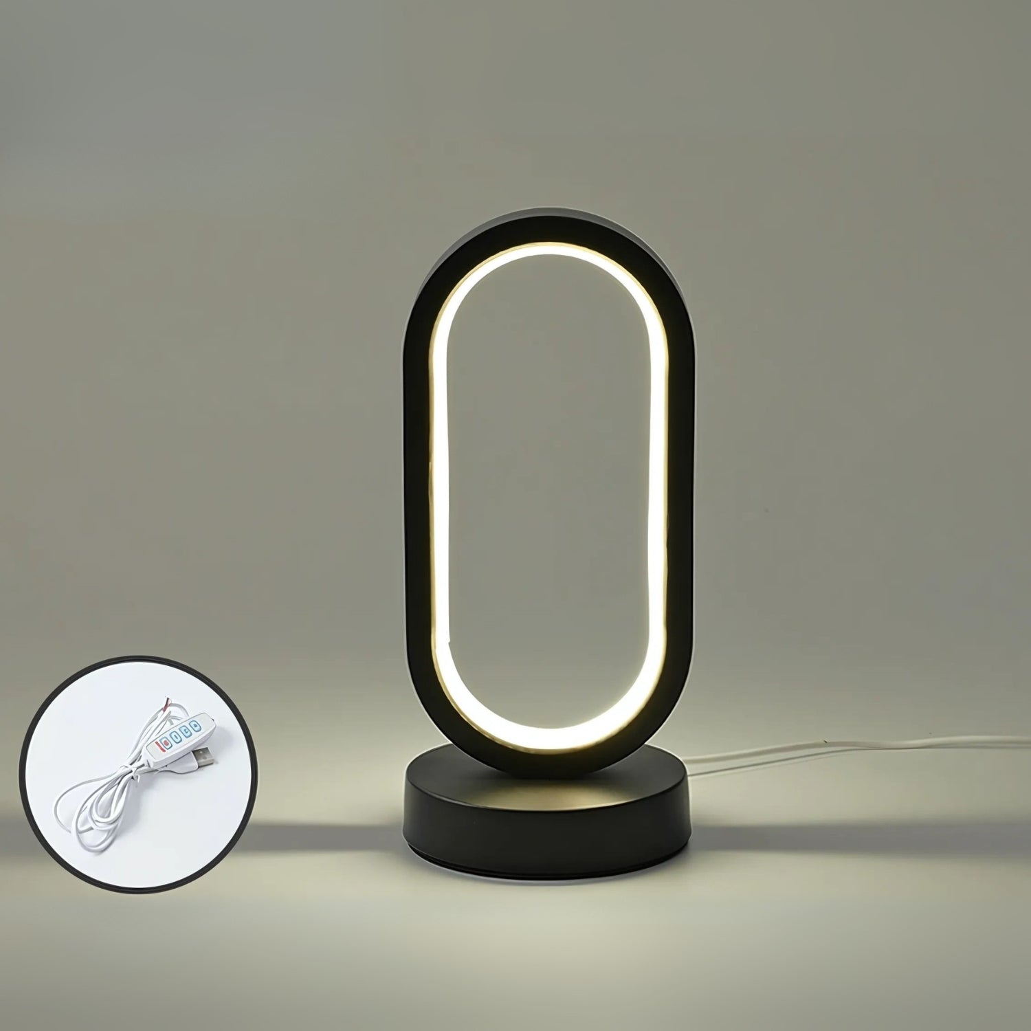 BowLift | Ambient Oval Arc LED Lamp