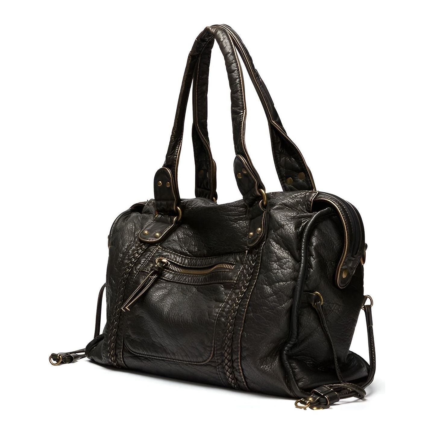 BowLift | Genuine Leather Shoulder Bag – Elegant & Durable Handbag for Work and Everyday Use