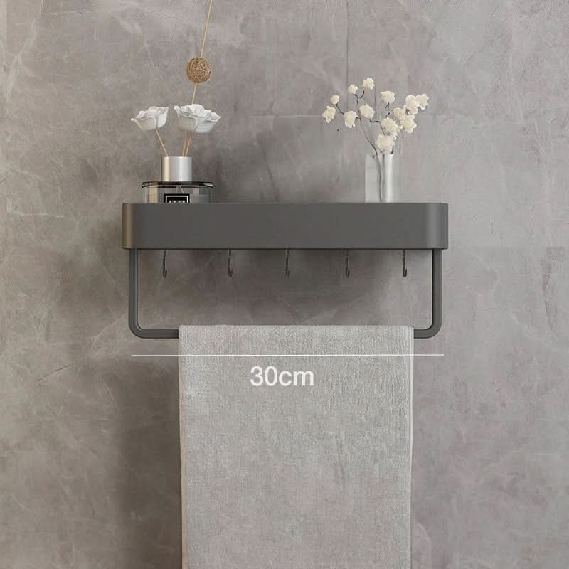 BowLift | Elegant Wall Shelf for Stylish Bathroom Organization without Drilling