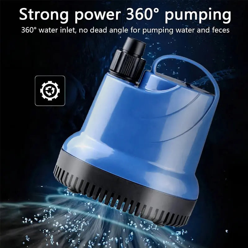 BowLift | Aquarium water pump — Whisper-quiet cleaning with strong water flow