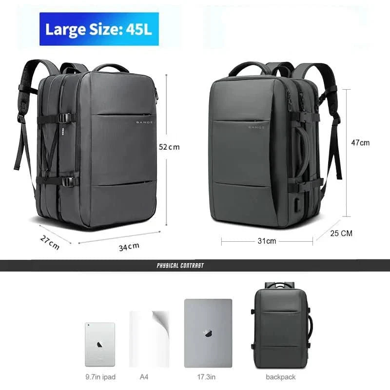 BowLift | Aesthetic business backpack with large storage space & laptop compartment