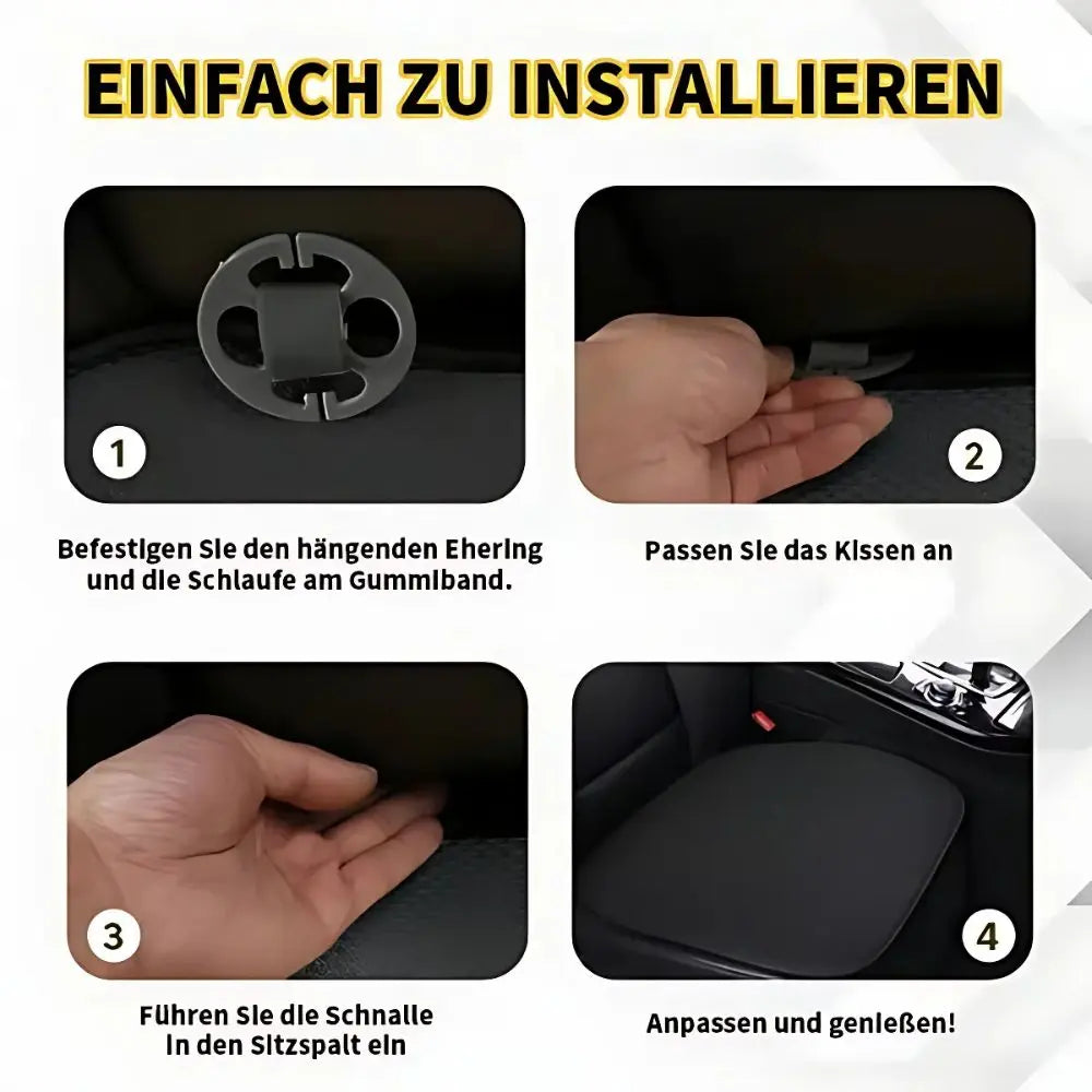 BowLift | Breathable car seat covers made of ice silk with non-slip back