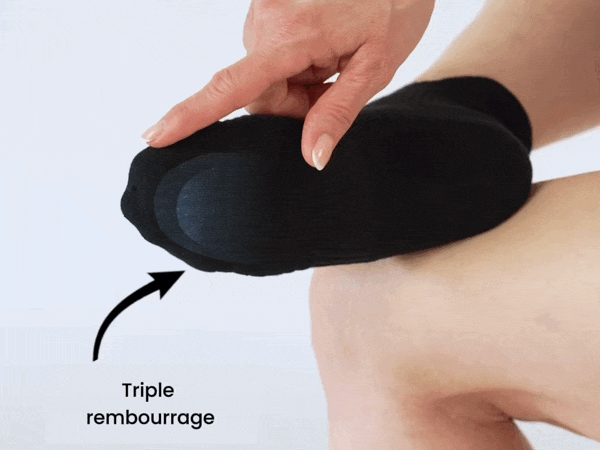 BowLift | Compression socks with padding for lighter legs & less foot pain