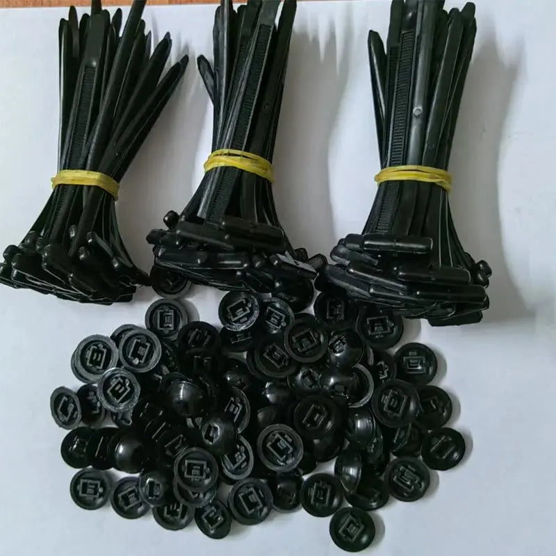 BowLift | Auto cable tie buckles – Tool-free attachment