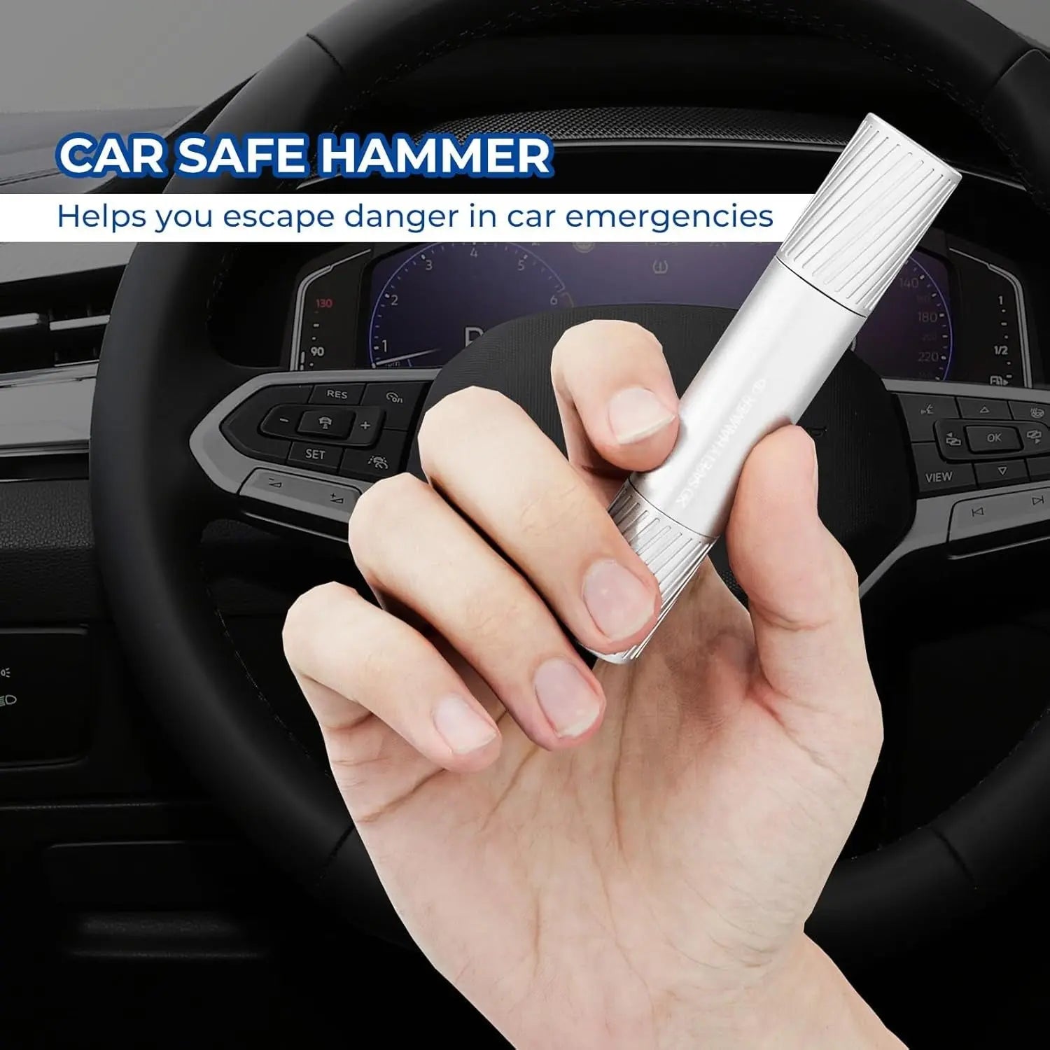 BowLift | Auto emergency hammer with glass breaker – Reliable & life-saving in an emergency