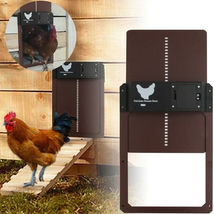 BowLift | Automatic Chicken Coop Door with Light Sensor & Weather Protection