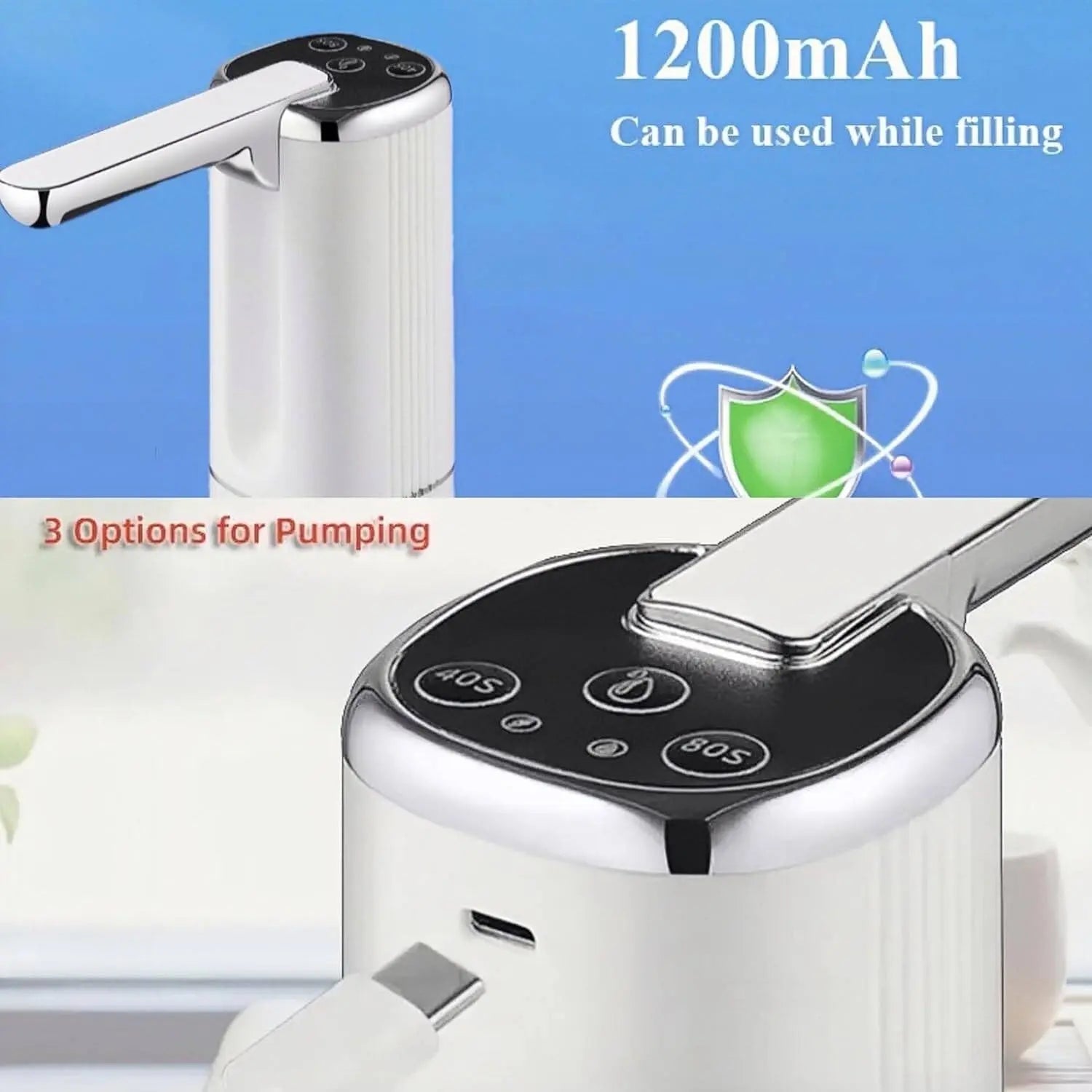 BowLift | Automatic water dispenser with battery – hygienic & touchless dispensing