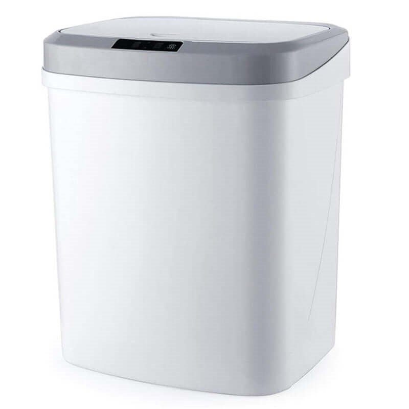 BowLift | Automatic Sensor Trash Can – 15L – Touchless & Quiet – For Kitchen or Living Room