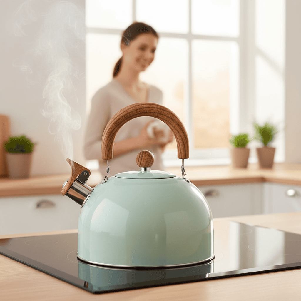 BowLift | Classic 3L Whistling Kettle with Elegant Design