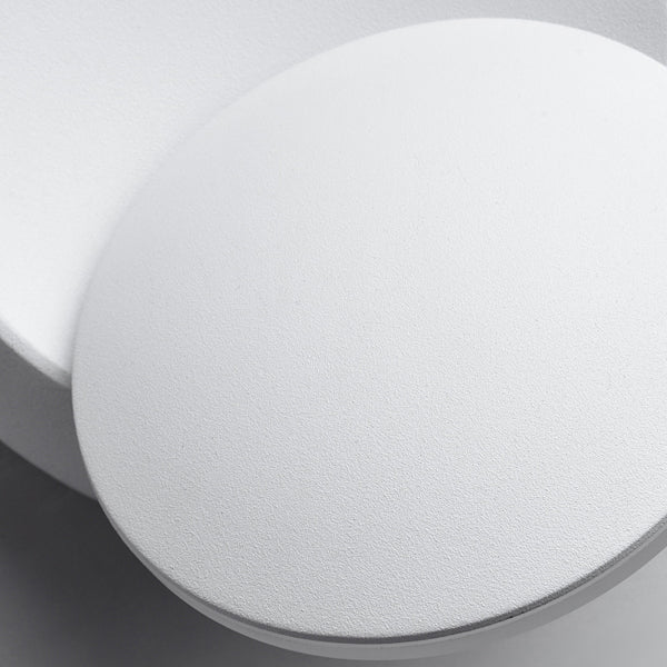 BowLift | Contemporary Nordic Iron Round Eclipse Rotatable LED Wall Light for Nightstand