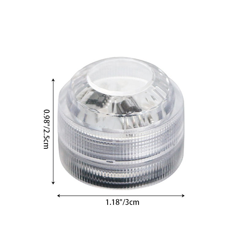 BowLift | Modern Simplicity waterproof Battery PS round underwater LED landscape lighting outdoor light for outdoor patio