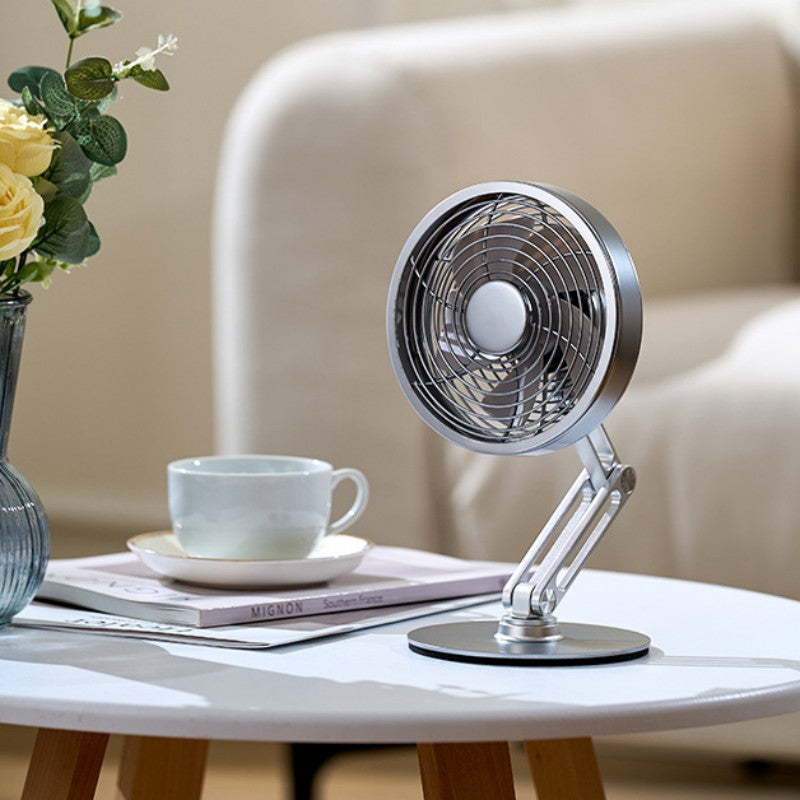 BowLift | Desktop 360¬∞ Rotatable Foldable Metal Mini Fan