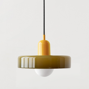 BowLift | Bauhaus Inspired Colourful Glass Pendant Light