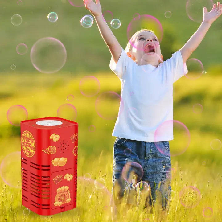 BowLift | Illuminated Bubble Machine for Magical Moments