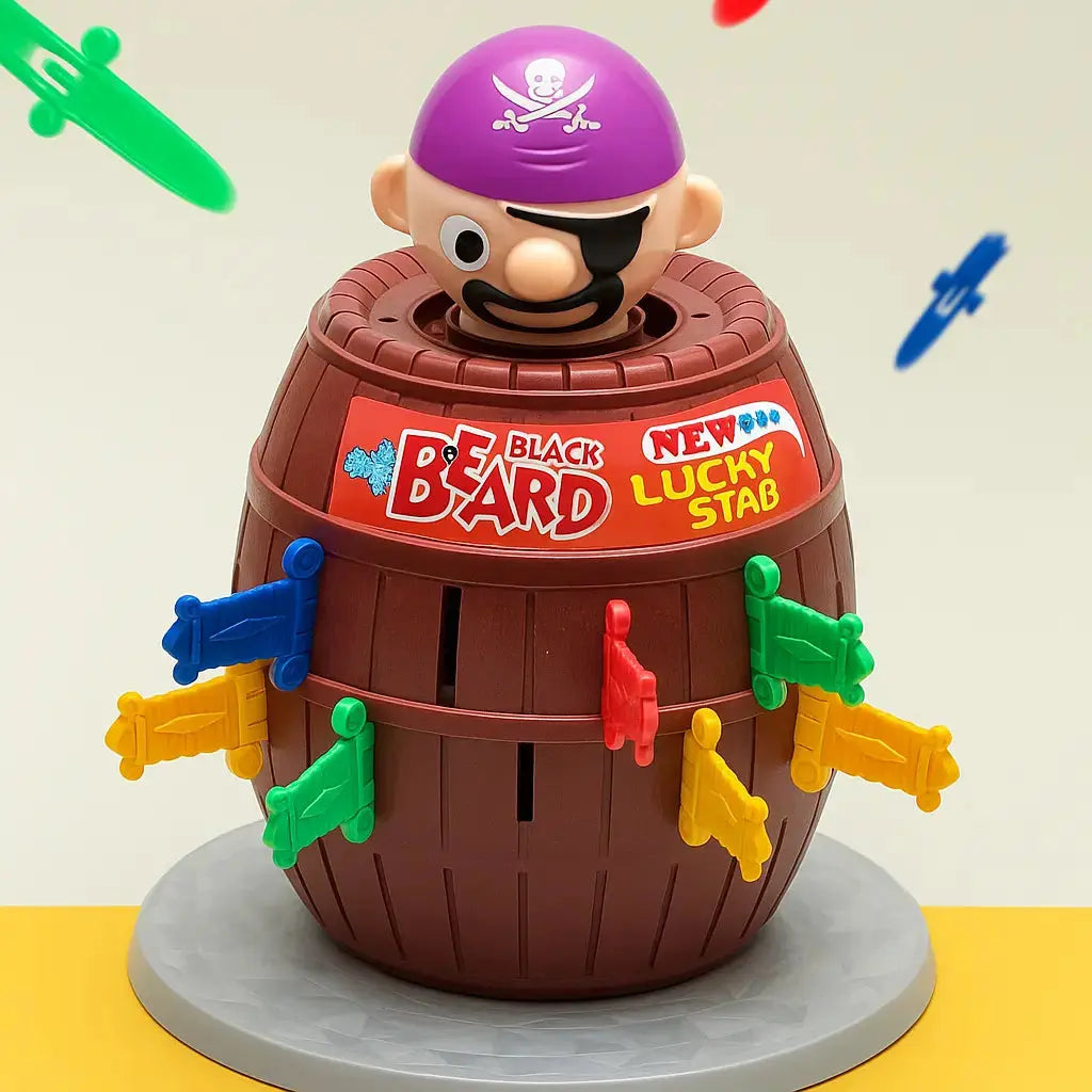 BowLift | Black Beard Lucky Skewers – For Drinking Games, Parties & Family Evenings