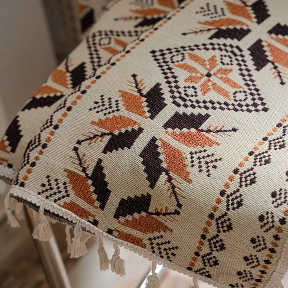 BowLift | Bohemian Geometric Semi-Blackout Curtain