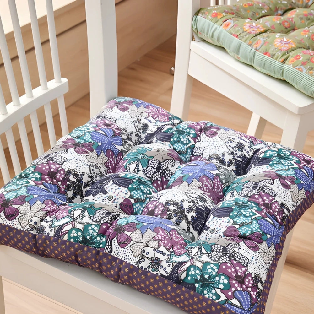 BowLift | Boho Floral Thick Seat Cushions