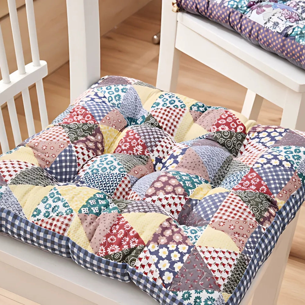 BowLift | Boho Floral Thick Seat Cushions