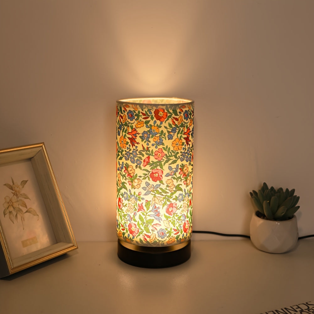 BowLift | Botanical Floral Fabric Lighting Table Lamp