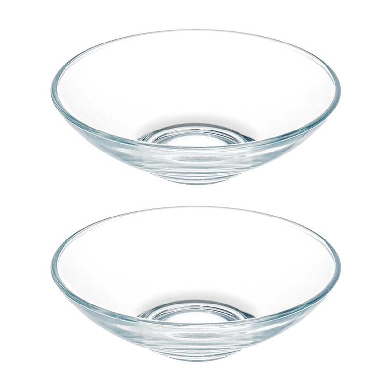 BowLift | Tempered Glass Bowl, Round, Microwave-Resistant Rice Bowl, Transparent Glass Bowl, Cereal Bowl
