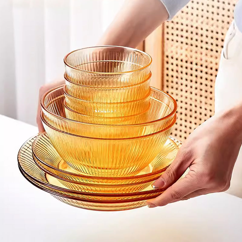 BowLift | Tableware Set, Rice Bowl, Good-Looking Microwave Special Eating Bowl, High Temperature Resistant Salad Bowl For Home Use
