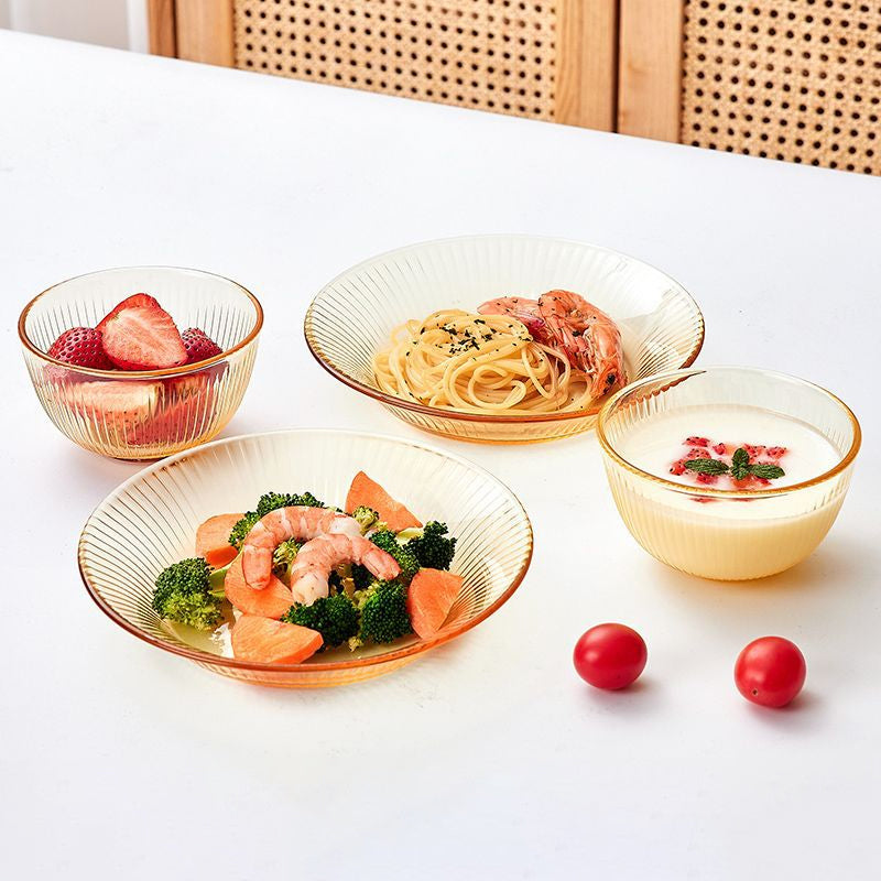 BowLift | Tableware Set, Rice Bowl, Good-Looking Microwave Special Eating Bowl, High Temperature Resistant Salad Bowl For Home Use