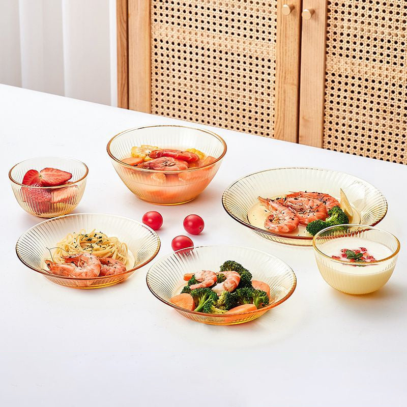 BowLift | Tableware Set, Rice Bowl, Good-Looking Microwave Special Eating Bowl, High Temperature Resistant Salad Bowl For Home Use