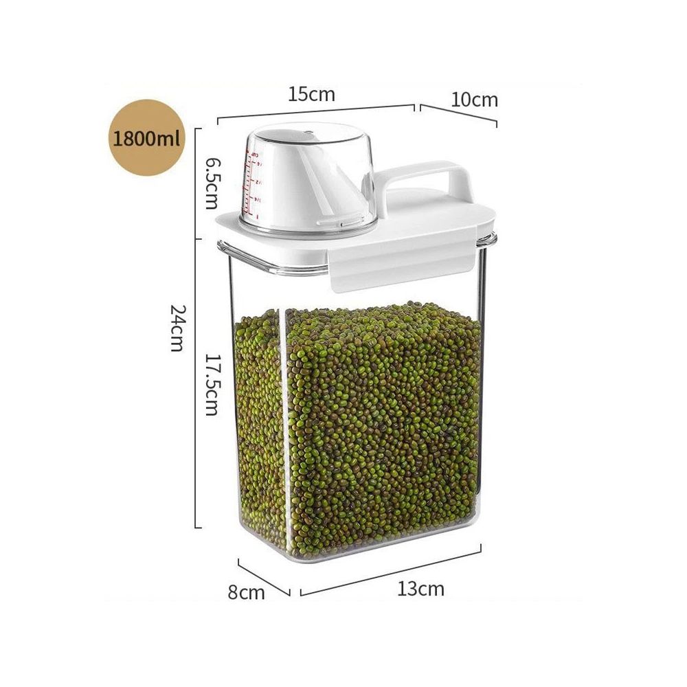 BowLift | Clear Cereal and Grain Organizer