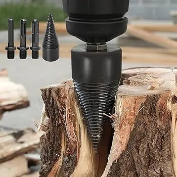 BowLift | Firewood Drill Bit Set – Split wood easily with the cordless drill